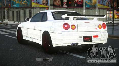 Nissan Skyline R34 Vinor S1 for GTA 4
