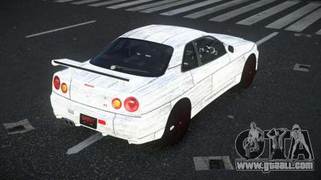 Nissan Skyline R34 Vinor S1 for GTA 4