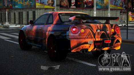 Nissan Skyline R34 Vinor S14 for GTA 4