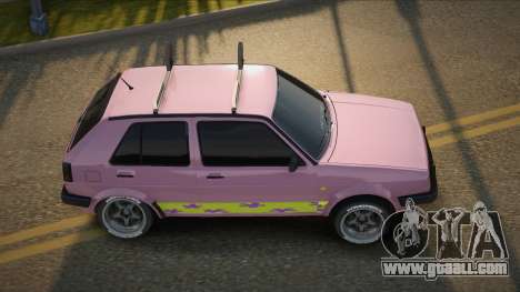 Volkswagen Golf Mk2 (Camber Style) for GTA San Andreas