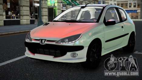 Peugeot 206 Lahvifelo for GTA 4