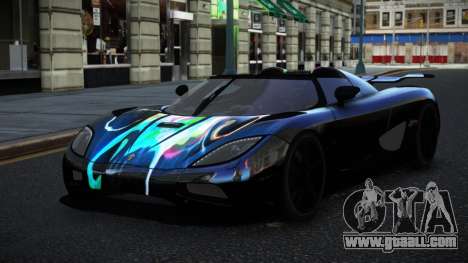 Koenigsegg Agera Lamroc S8 for GTA 4