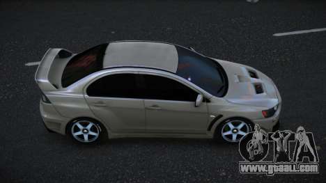 Mitsubishi Lancer Evolution X Xumem for GTA 4