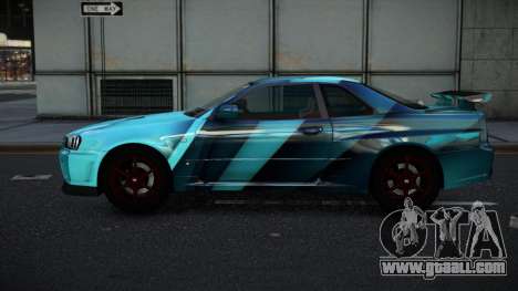 Nissan Skyline R34 Vinor S3 for GTA 4