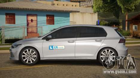 Volkswagen Golf VIII Auto Skola for GTA San Andreas