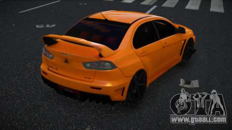 Mitsubishi Lancer Evolution X Taxdug for GTA 4