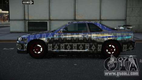 Nissan Skyline R34 Vinor S6 for GTA 4