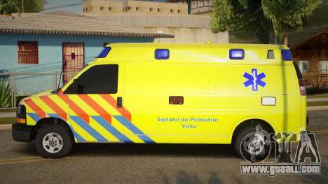 GMC Savana - Mental Health Ambulance for GTA San Andreas