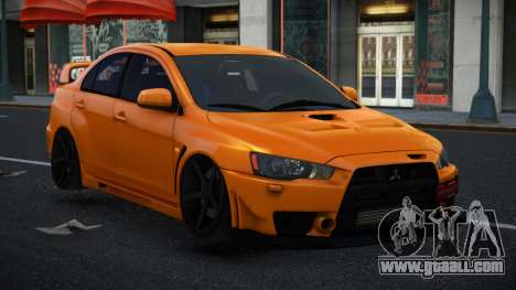 Mitsubishi Lancer Evolution X Taxdug for GTA 4