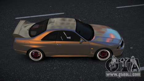 Nissan Skyline R33 Peluvuxoq for GTA 4