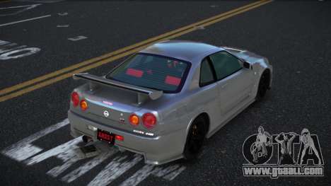 Nissan Skyline R34 Thjesna for GTA 4