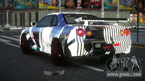 Nissan Skyline R34 Vinor S10 for GTA 4