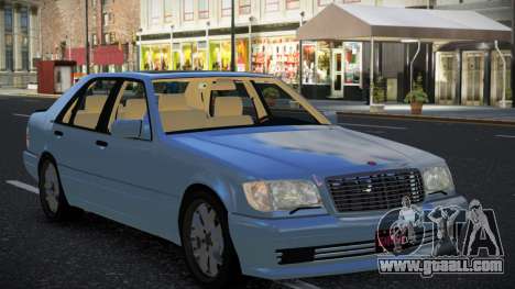 Mercedes-Benz W140 Siwdaqu for GTA 4
