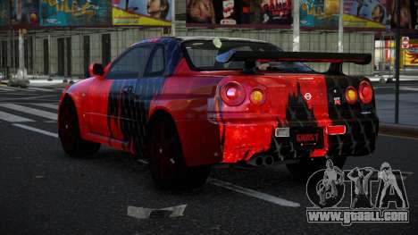 Nissan Skyline R34 Vinor S12 for GTA 4