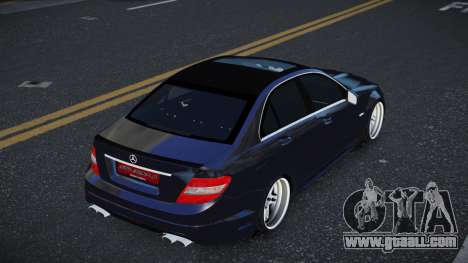 Mercedes-Benz C63 AMG Peluqoj for GTA 4