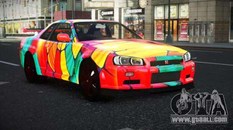 Nissan Skyline R34 Vinor S11 for GTA 4