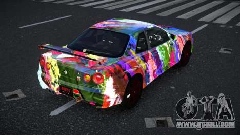 Nissan Skyline R34 Vinor S4 for GTA 4