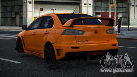 Mitsubishi Lancer Evolution X Taxdug for GTA 4