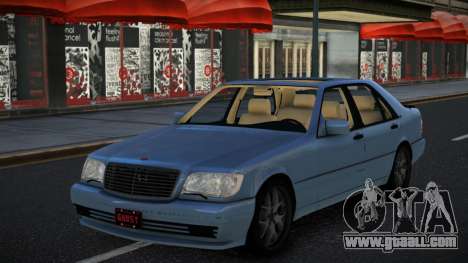 Mercedes-Benz W140 Siwdaqu for GTA 4