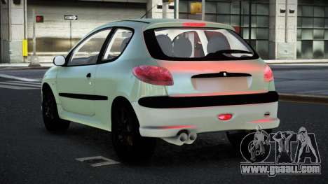 Peugeot 206 Lahvifelo for GTA 4