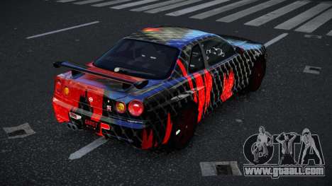 Nissan Skyline R34 Vinor S12 for GTA 4