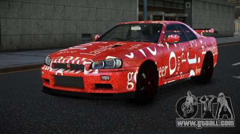 Nissan Skyline R34 Vinor S13 for GTA 4