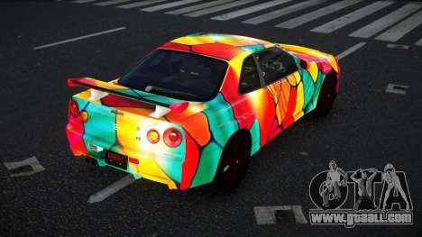 Nissan Skyline R34 Vinor S11 for GTA 4