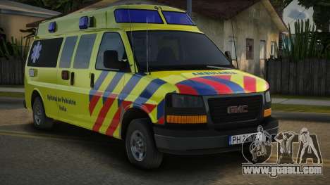 GMC Savana - Mental Health Ambulance for GTA San Andreas