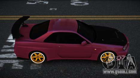 Nissan Skyline R34 Lepob for GTA 4