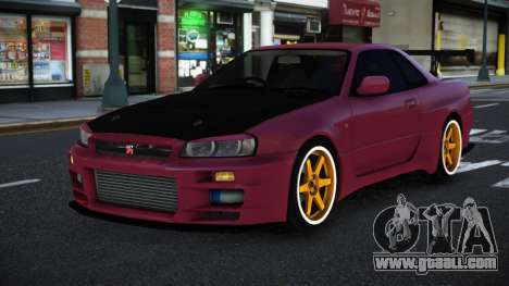 Nissan Skyline R34 Lepob for GTA 4