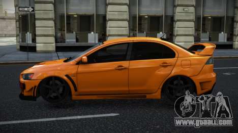 Mitsubishi Lancer Evolution X Taxdug for GTA 4
