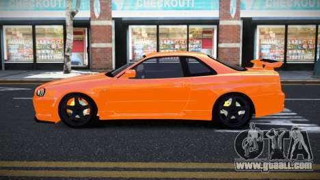 Nissan Skyline R34 Segihoruf for GTA 4