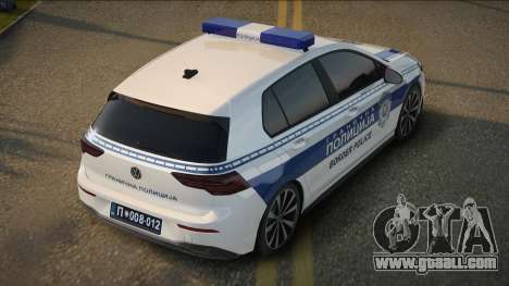 2026 Volkswagen Golf VIII Policija for GTA San Andreas