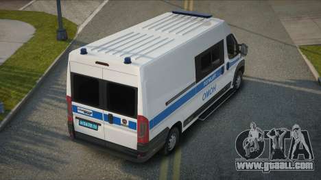 2021 Fiat Ducato Omon for GTA San Andreas