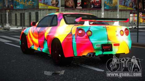 Nissan Skyline R34 Vinor S11 for GTA 4