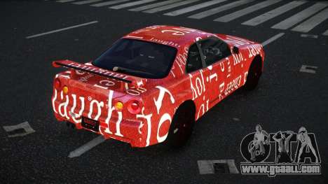 Nissan Skyline R34 Vinor S13 for GTA 4