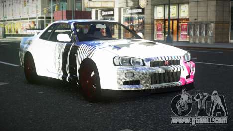 Nissan Skyline R34 Vinor S10 for GTA 4