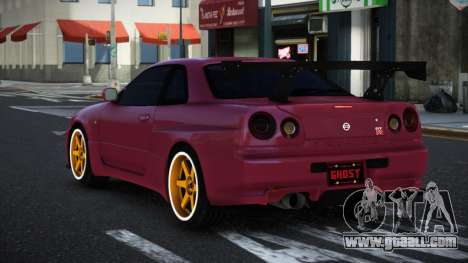 Nissan Skyline R34 Lepob for GTA 4