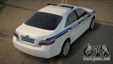 2007 Toyota Camry LE Traffic Police for GTA San Andreas