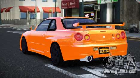Nissan Skyline R34 Segihoruf for GTA 4