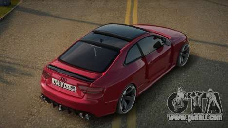 Audi RS5 Black HQ for GTA San Andreas