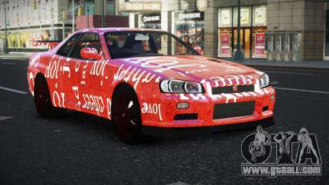 Nissan Skyline R34 Vinor S13 for GTA 4
