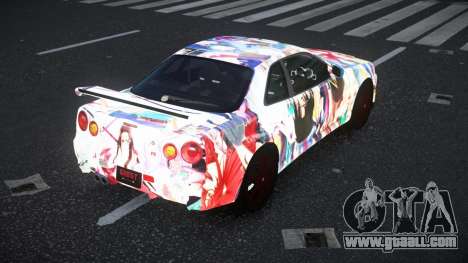 Nissan Skyline R34 Vinor S2 for GTA 4