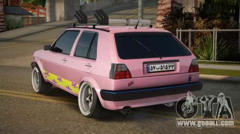 Volkswagen Golf Mk2 (Camber Style) for GTA San Andreas