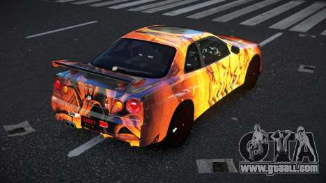 Nissan Skyline R34 Vinor S14 for GTA 4