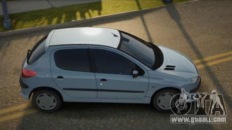 Peugeot 206 AT 4 Door (type6) for GTA San Andreas