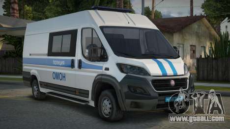 2021 Fiat Ducato Omon for GTA San Andreas