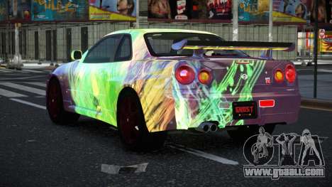 Nissan Skyline R34 Vinor S7 for GTA 4