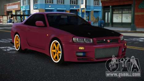 Nissan Skyline R34 Lepob for GTA 4