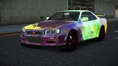 Nissan Skyline R34 Vinor S7 for GTA 4